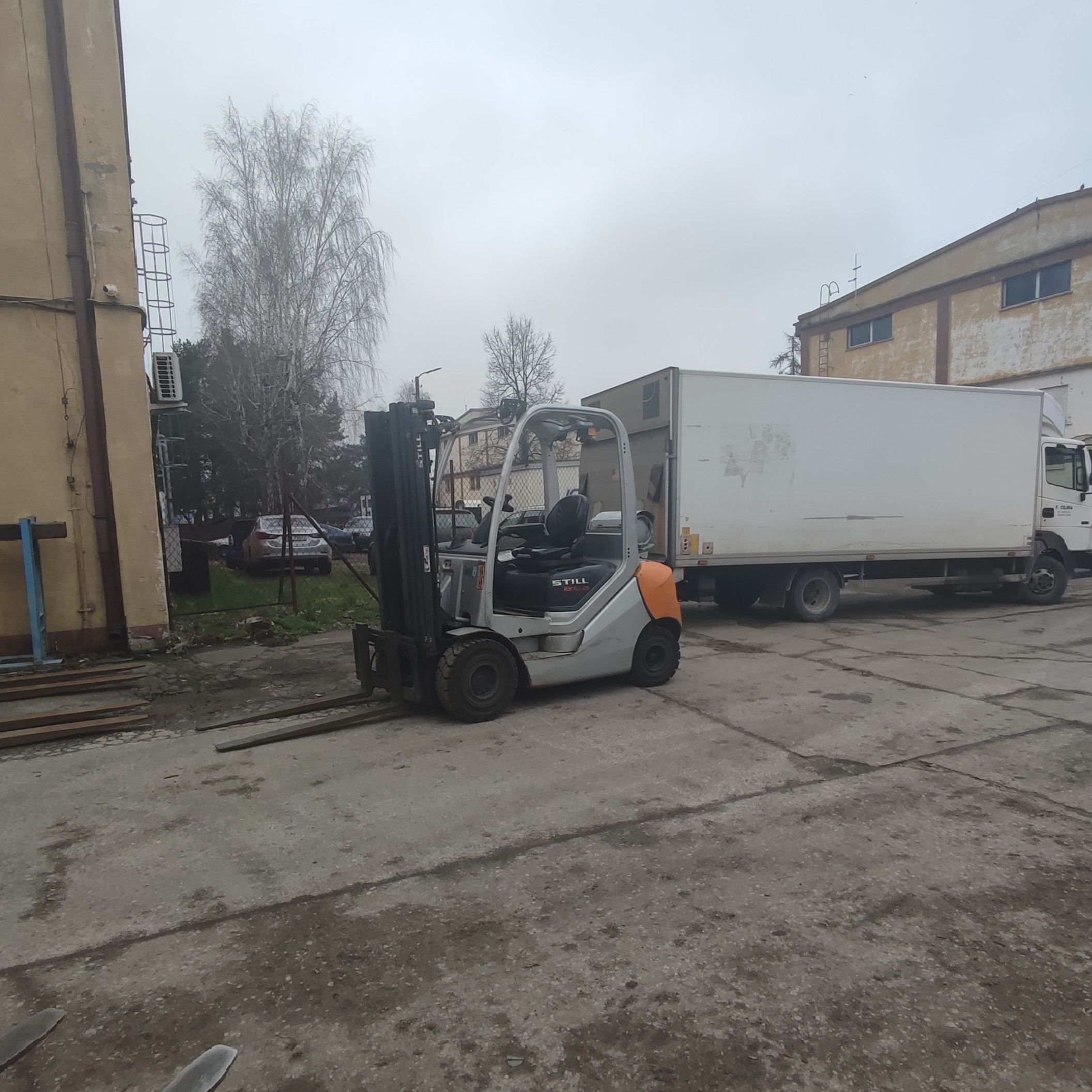 Dostawa do Wynajem na czas naprawy wózka widłowego STILL RX 70-25